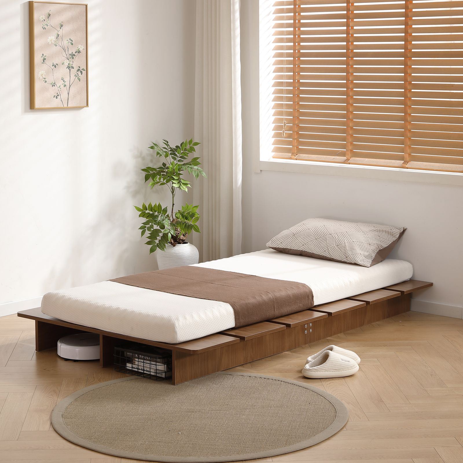 10%割」 【幅100cm】ベッド ローベッド ステージベッド ベッド