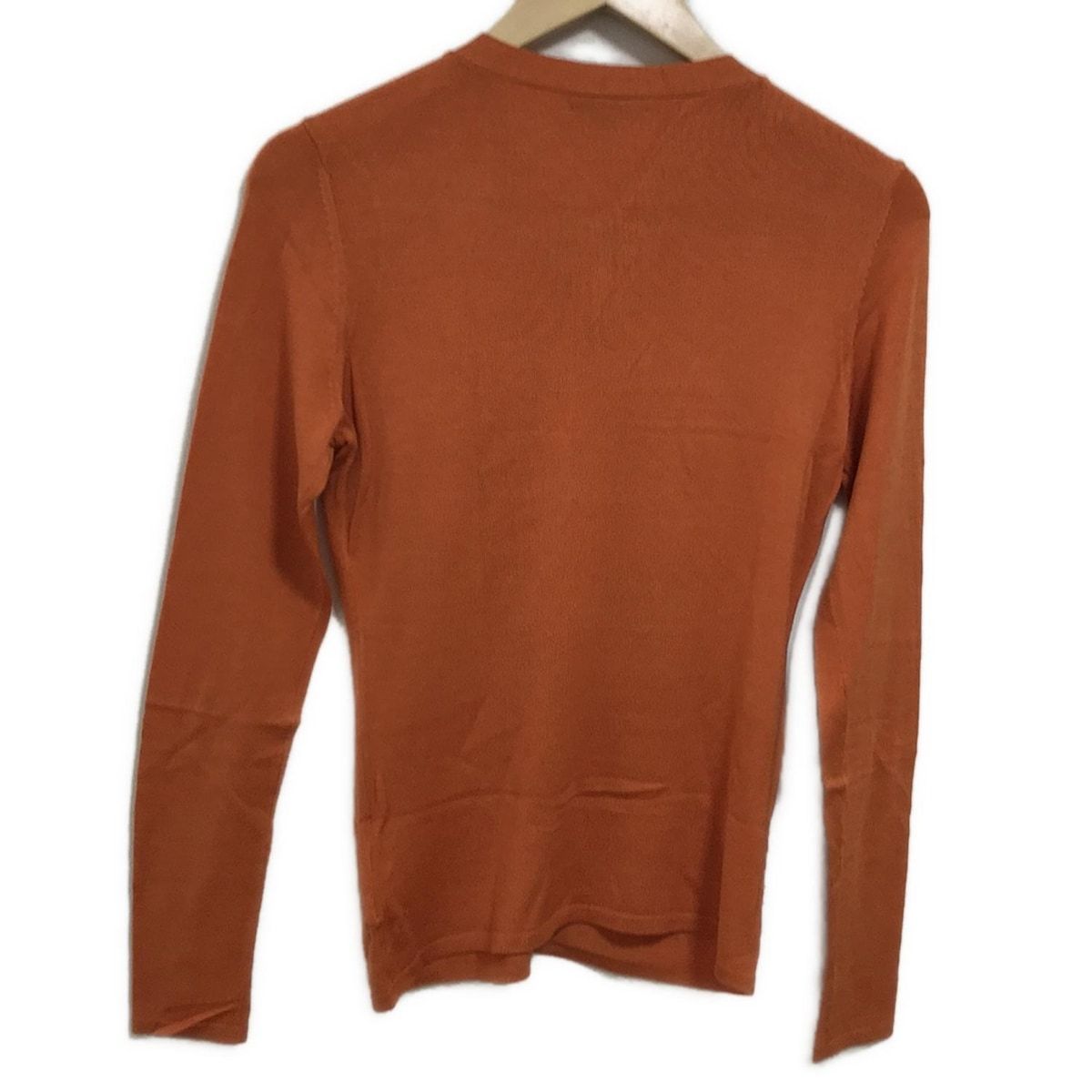 EPOCA エポカ 長袖セーター サイズ40 M レディース - オレンジ Vネック