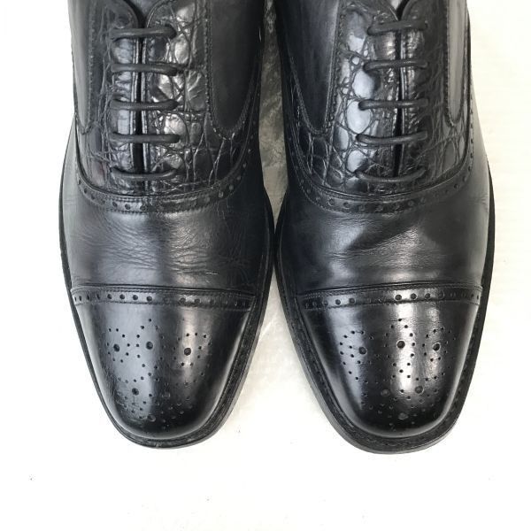 ギラロッシュ/guy laroche★本革/グッドイヤー製法/ストレートチップ【26.0E/黒/BLACK】内羽根式/オールレザー/dress shoes◆pE-158 ギラロッシュ/guy laroche☆本革/グッドイヤー製法/ストレートチップ