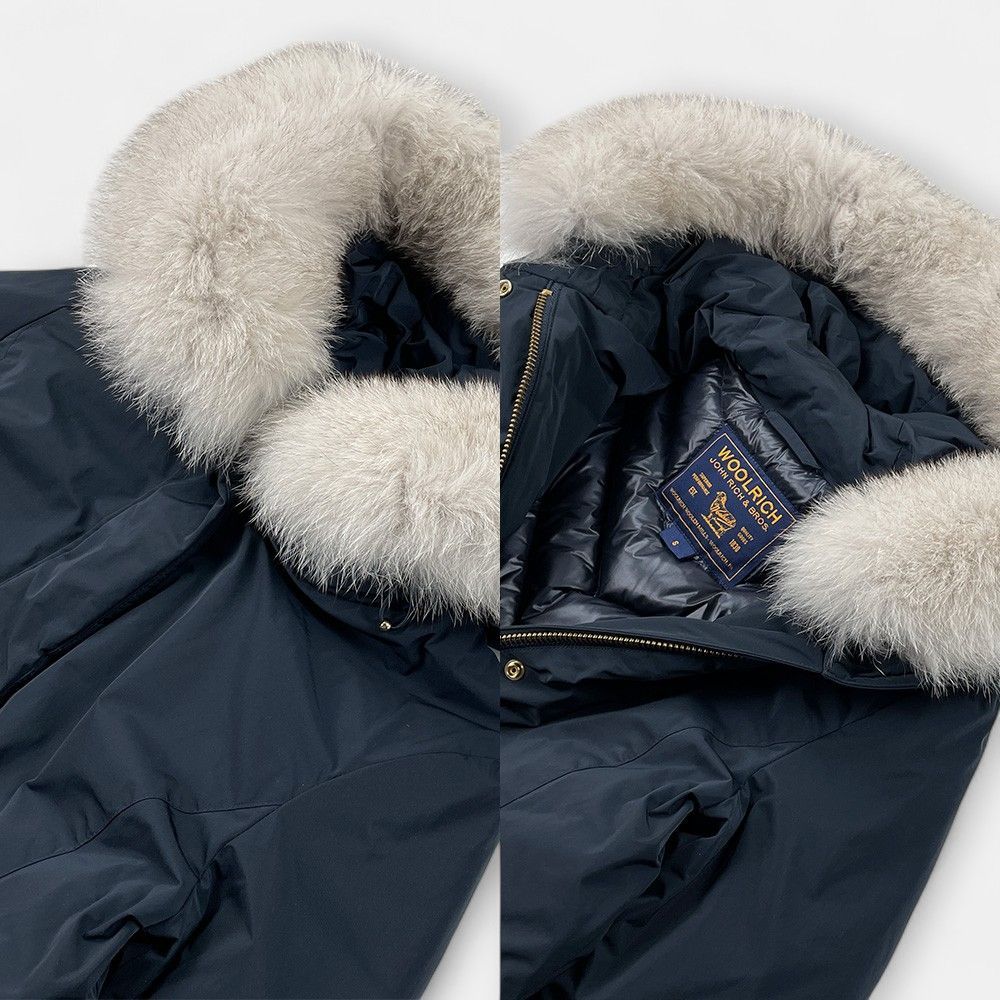 美品 WOOLRICH ウールリッチ BOWBRIDGE COAT ファー ボウブリッジ 