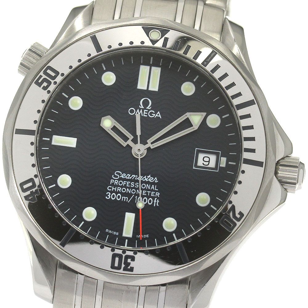 オメガ OMEGA 2532.80 シーマスター300 デイト 自動巻き メンズ_841338