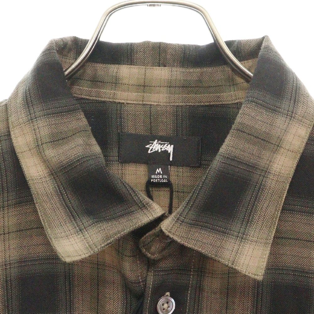 STUSSY (ステューシー) 23SS Mark Plaid Shirt プレイドオンブレ