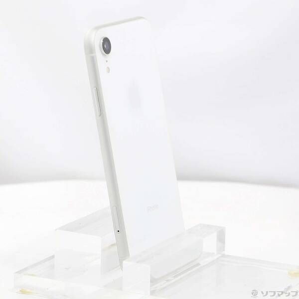 中古品〕 iPhoneXR 64GB ホワイト MT032J／A SIMフリー【262