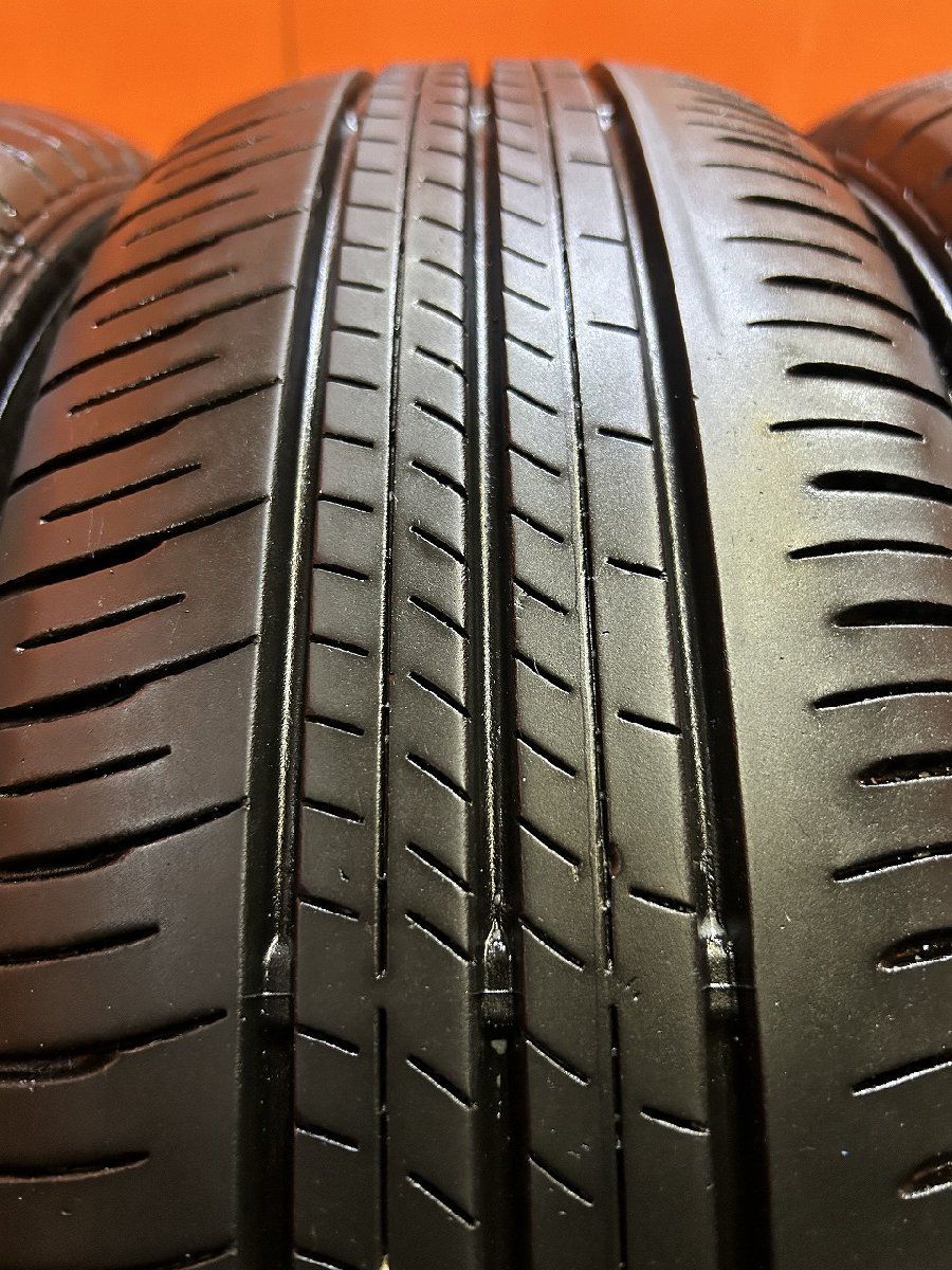 DUNLOP ENASAVE EC300+ 185/65R15 15インチ 夏タイヤ 4本 23年製 バリ溝 ノート フリード シエンタ MAZDA2 アリオン プレミオ等　(KTE323) DUNLOP（ダンロップ） 185/65R15 DUNLOP ENASAVE EC300+ タイヤ サマー