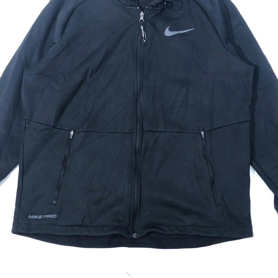 新品 正規品 NIKE PRO ナイキ プロ プリント ロンT 長袖 黒 ブラック 細身 迷彩 CAMO 切り替え ジム トレーニング 【 XL LL 】 ナイキ NIKE プロ PRO 国内正規品 スポーツウェア Tシャツ DRI-FIT