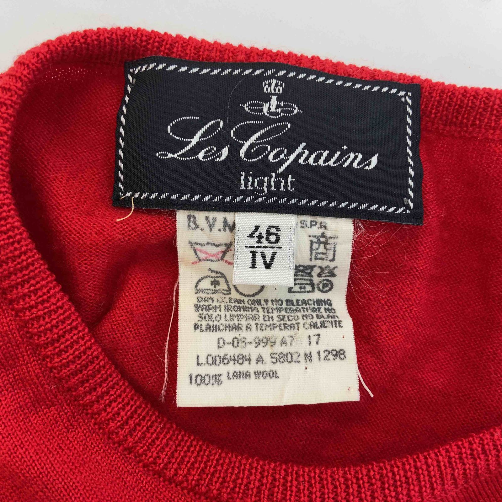 高感度ショップで2023年売れたブランド Les Copains レコパン レディース ニット/セーター ウール100 トップス