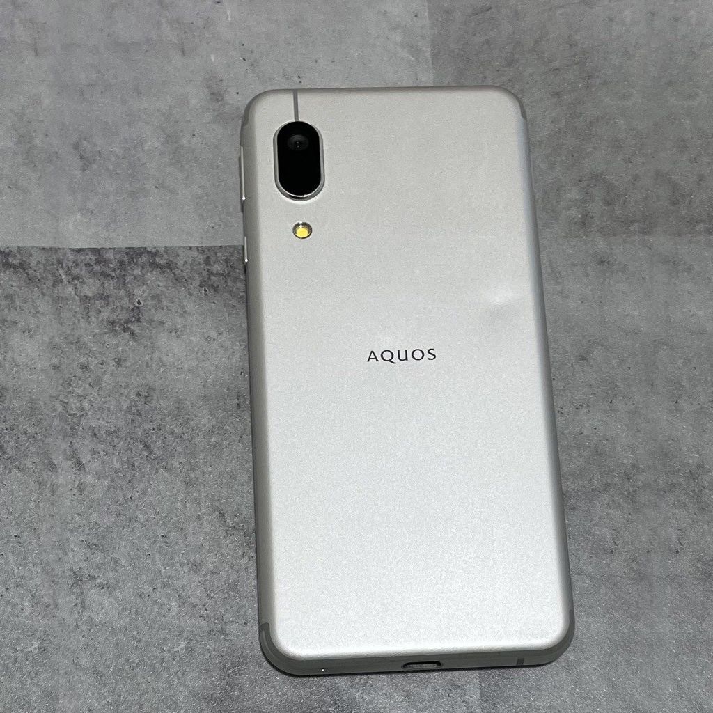 907SH（シャープ AQUOS sense3 basic）SoftBank Androidスマートフォン本体 32GB シルバー 防水・防塵 -  オンラインショッピングサイトです