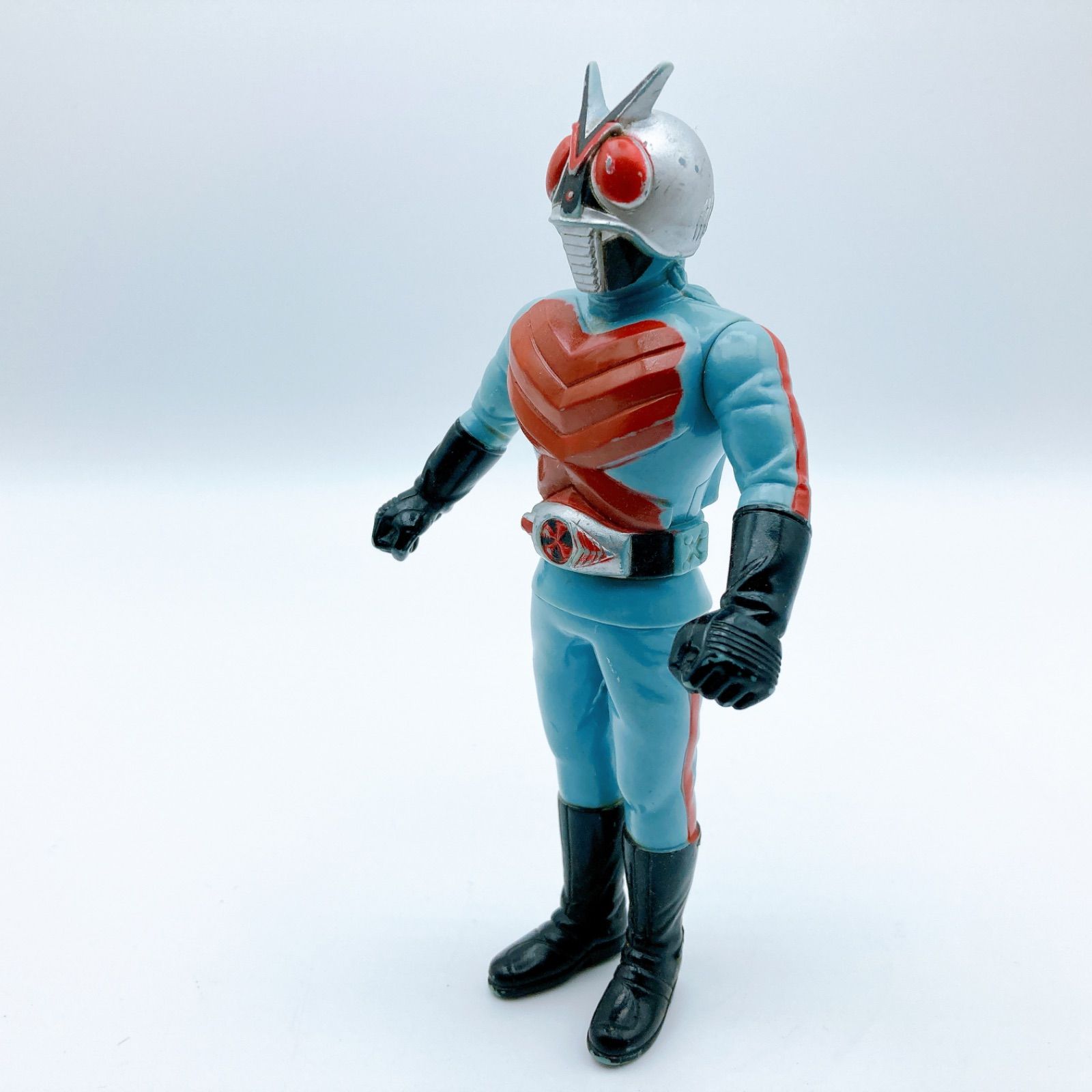 ⚠️レア　ポピー　旧バンダイ　仮面ライダーV3 ミニミニソフビ　ピッケルシャーク ポピー 仮面ライダーV3 ミニソフビ 高さ14cm 石森プロ