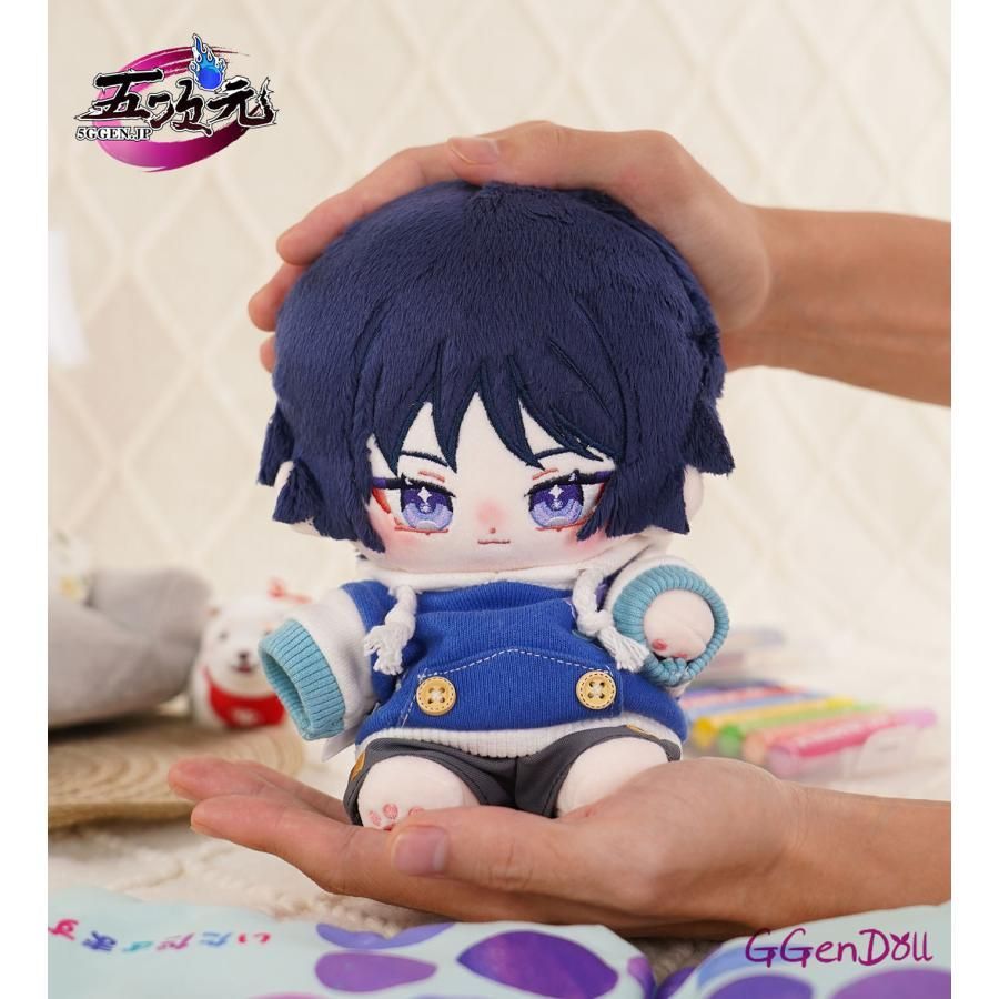 精巧 GGenDoll 原神グッズ スカラマシュ 放浪者 着せ替えぬいぐるみ 20cm本体＋衣装 セット BJ0908ML ハロウィン