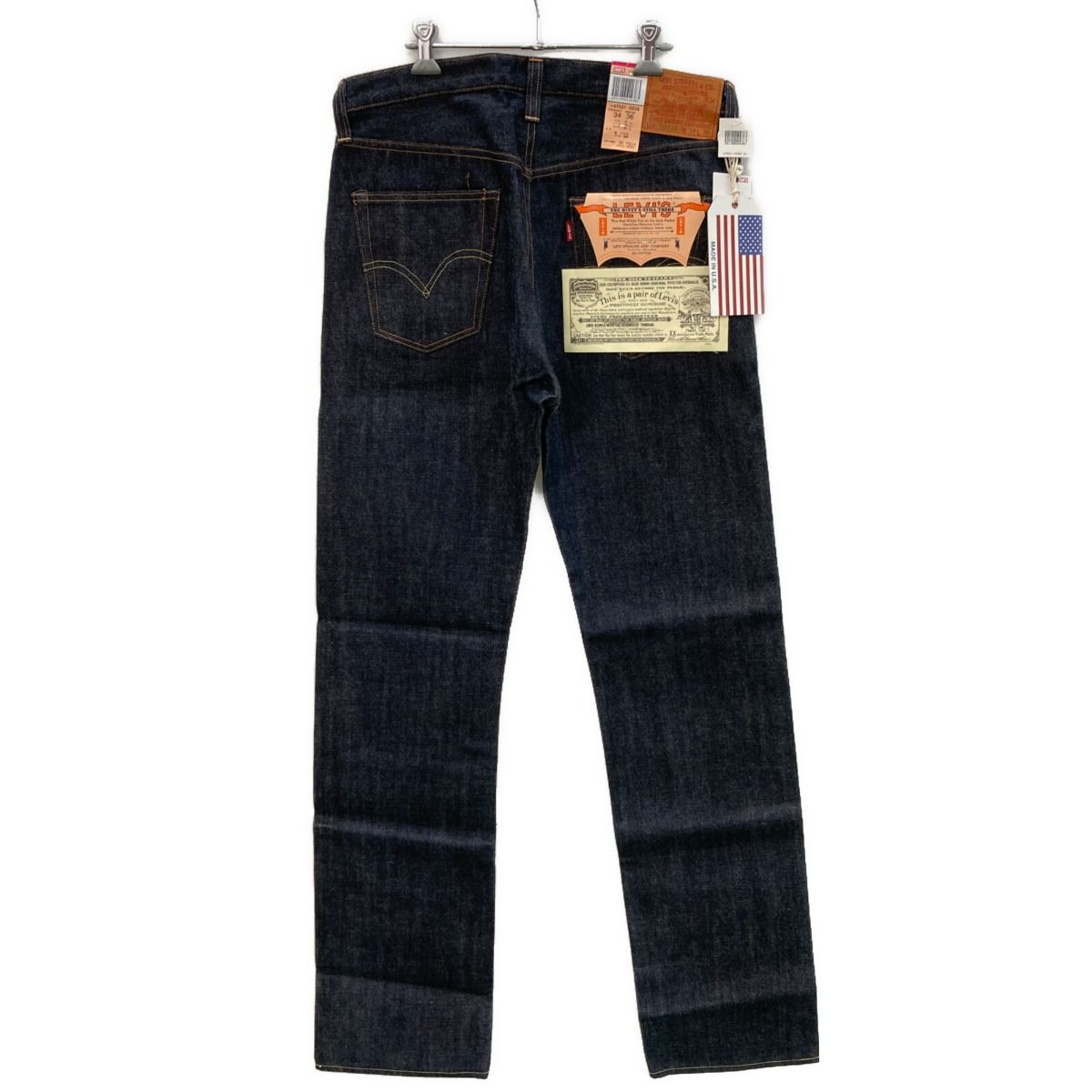 ☆☆LEVI'S リーバイス 501XX デニム パンツ SIZE W34×L36 47501-0056 インディゴ 未使用