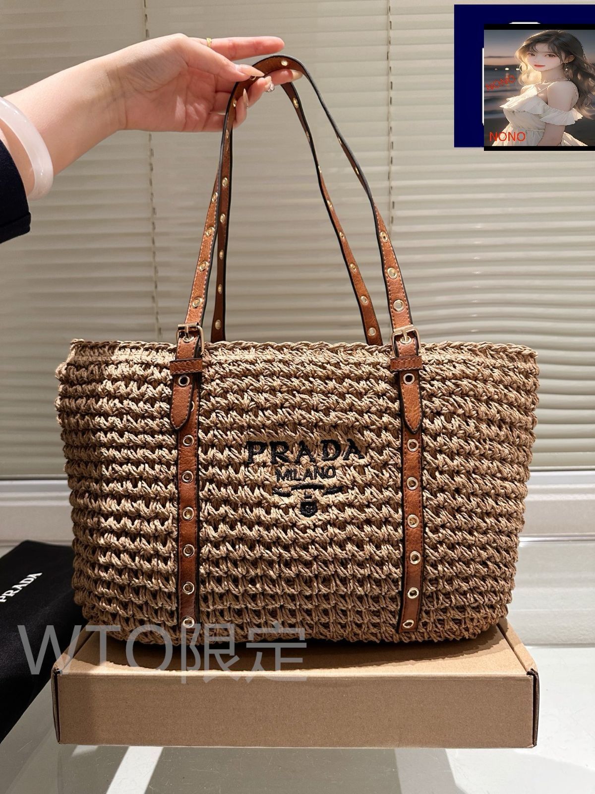 【PRADA】★送料・関税込★24SSラフィア小型ショッピングバッグ 楽天市場】【P5倍 8/15 0時〜8/17 24時】プラダ ショルダー