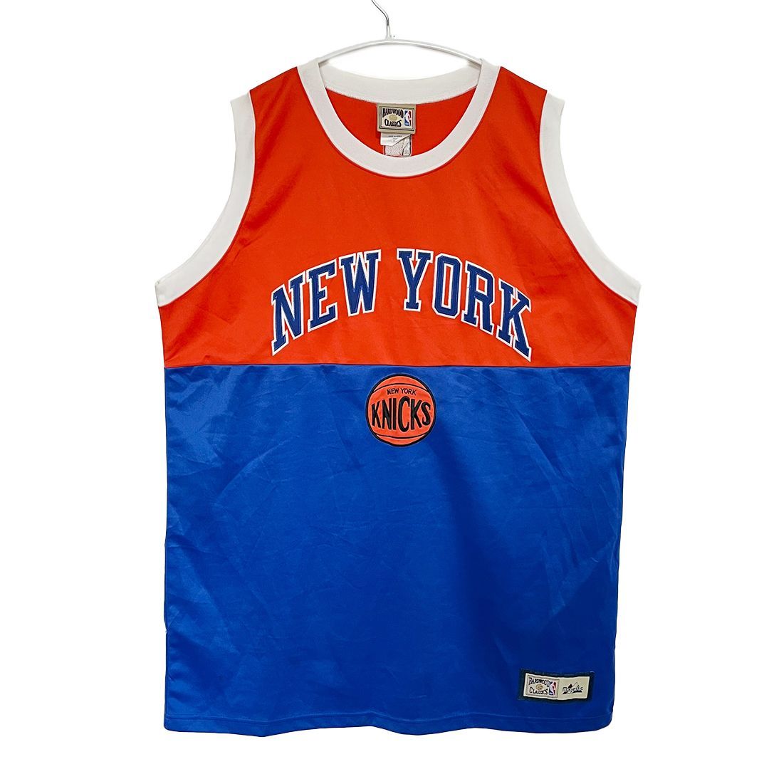 マジェスティック ゲームシャツ ノースリーブ NBA ニューヨークニックス/XL