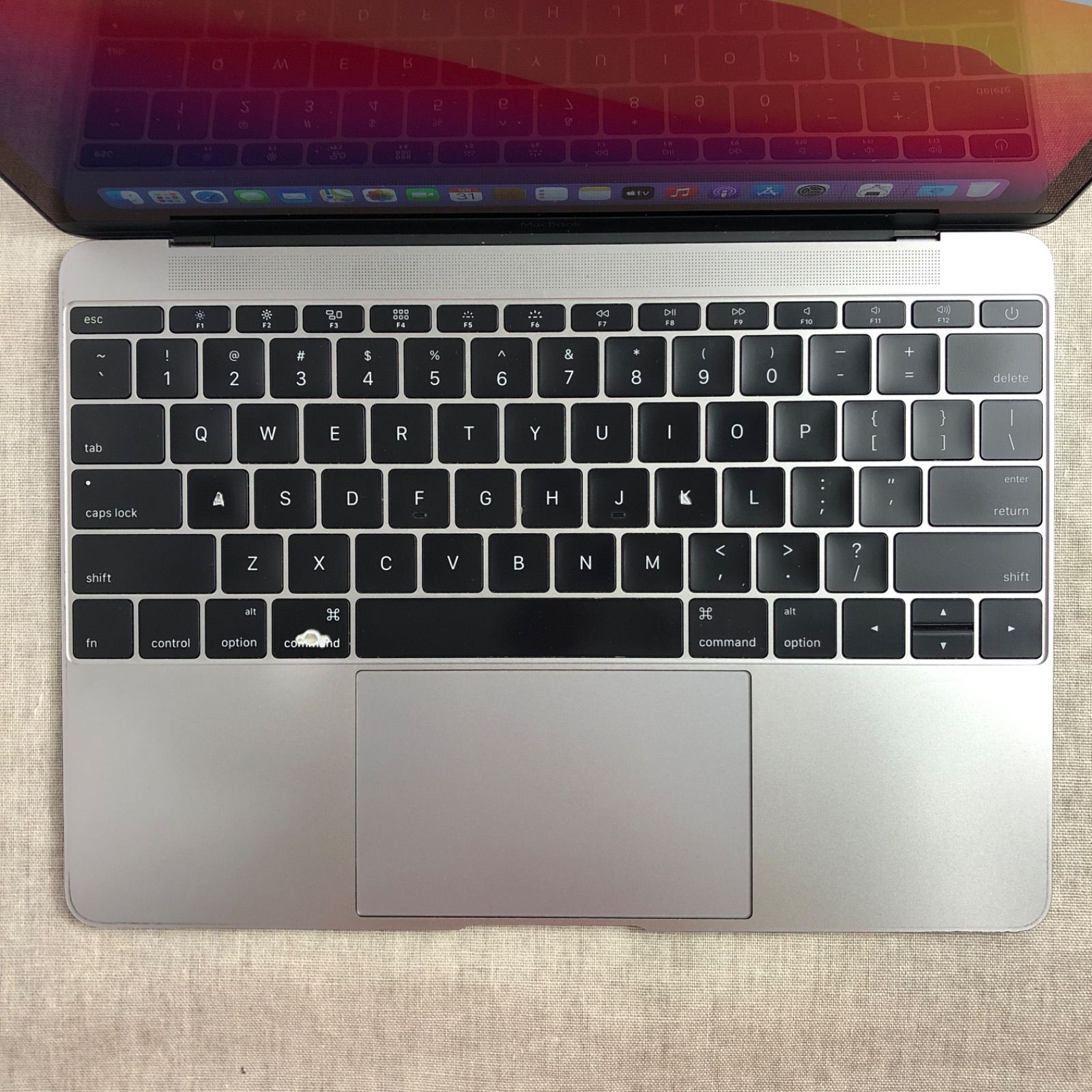 【ジャンク品】MacBook 2015 A1534 スペースグレー Apple MacBook スペースグレイ A1534 説明事項あり Mac整備済