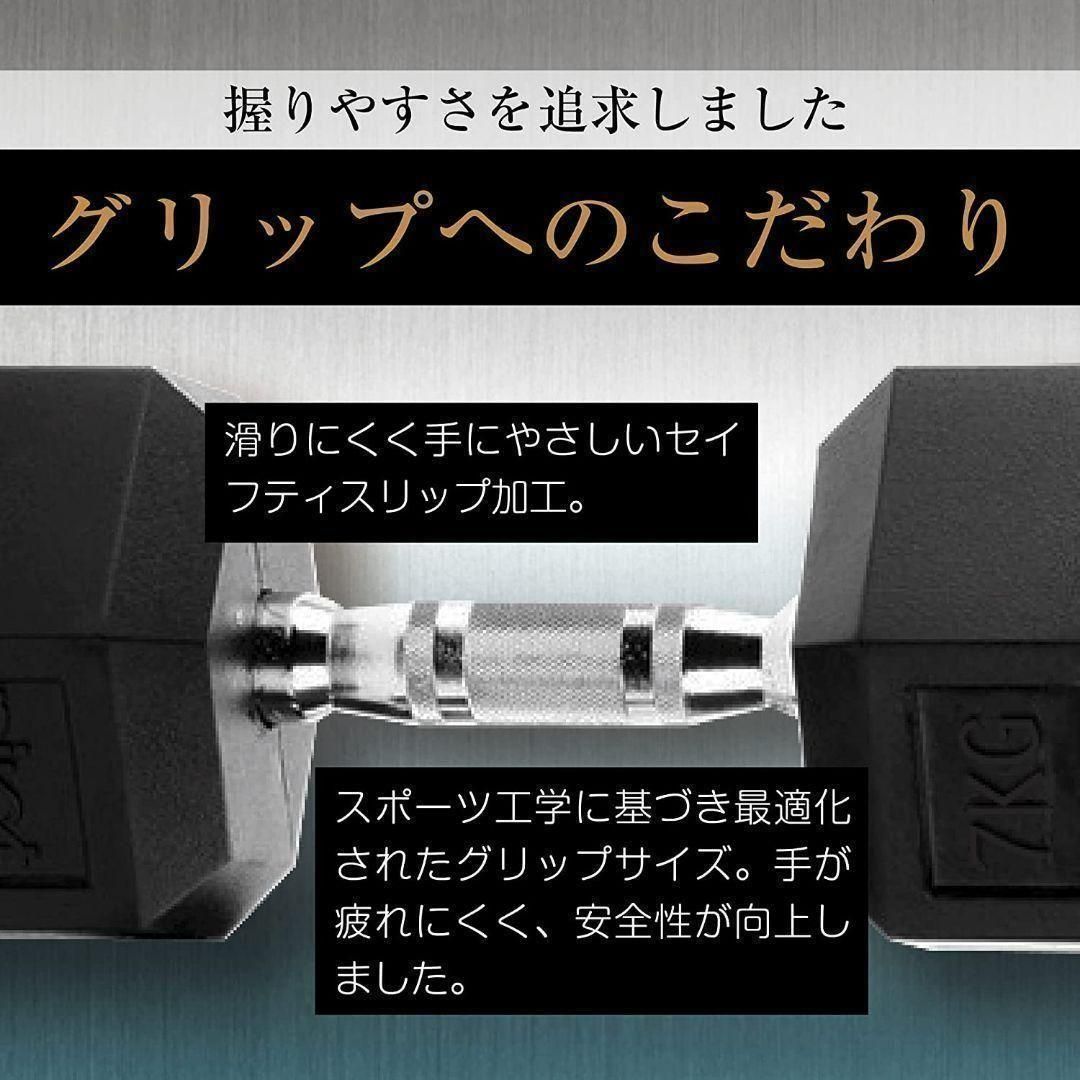 15kg ヘキサゴンダンベル 六角ダンベル 7.5kg 2個セット 筋トレ