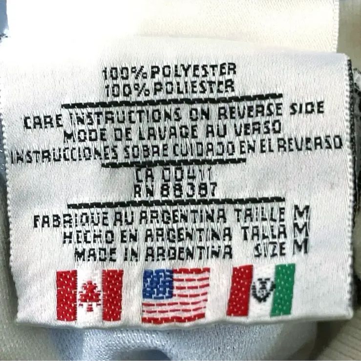 adidas 90s ヴィンテージ 97年 アルゼンチン代表 ユニフォーム M