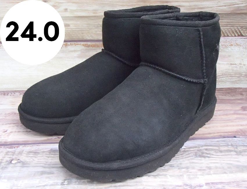 ☆美品☆UGG【アグ】CLASSIC MINI II ムートンブーツ 24㎝ - Freehands