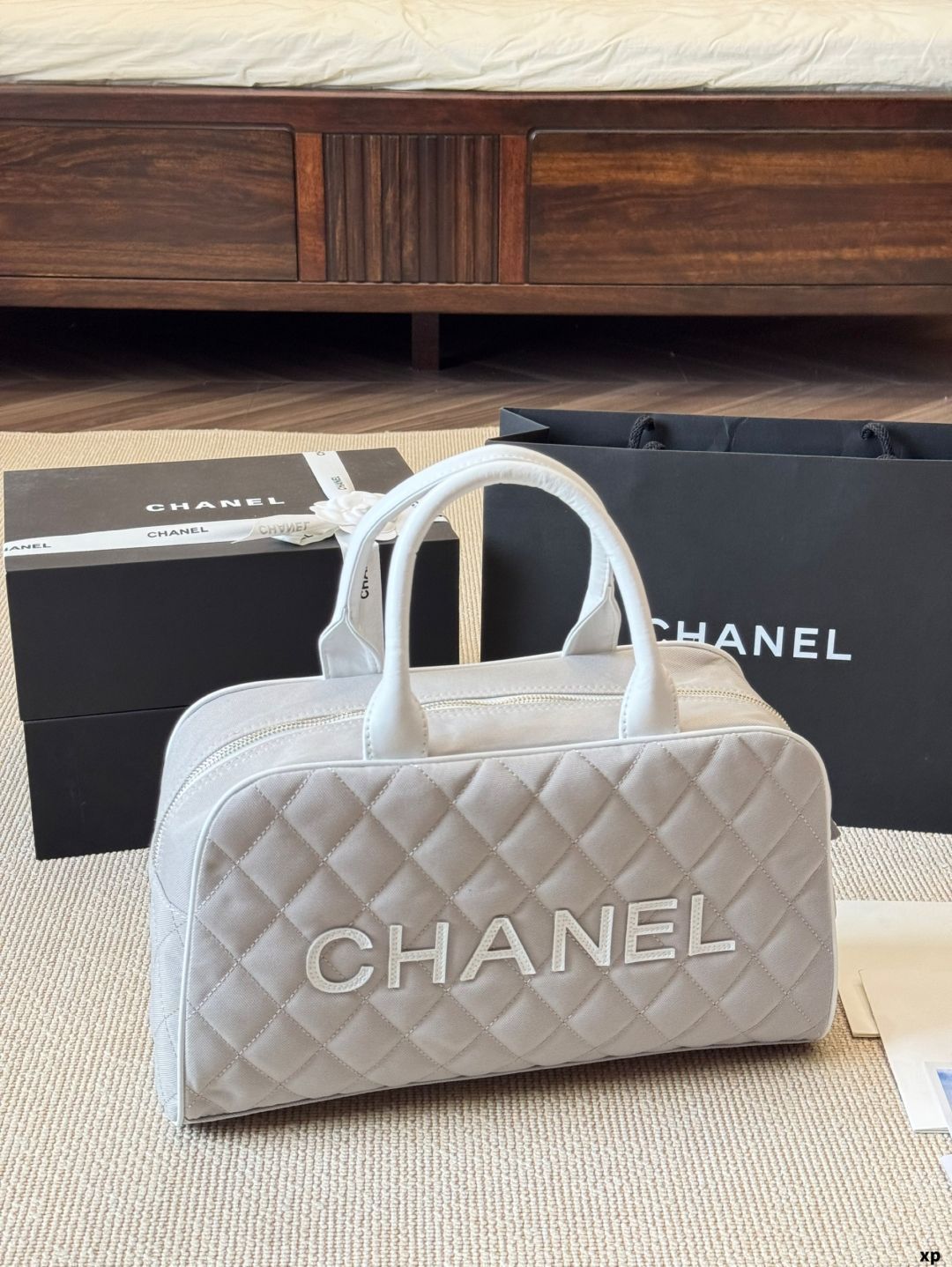 ヴィンテージ☆Chanel☆ボウリングチェーンショルダーバッグ 今日特価】Vintage CHANEL Bowling Shoulder Bag ヴィンテージ