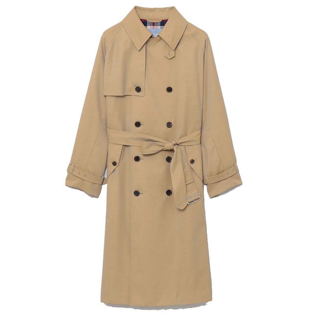 MACKINTOSH トレンチコート サイズ38 玉虫色オリーブ マッキントッシュ