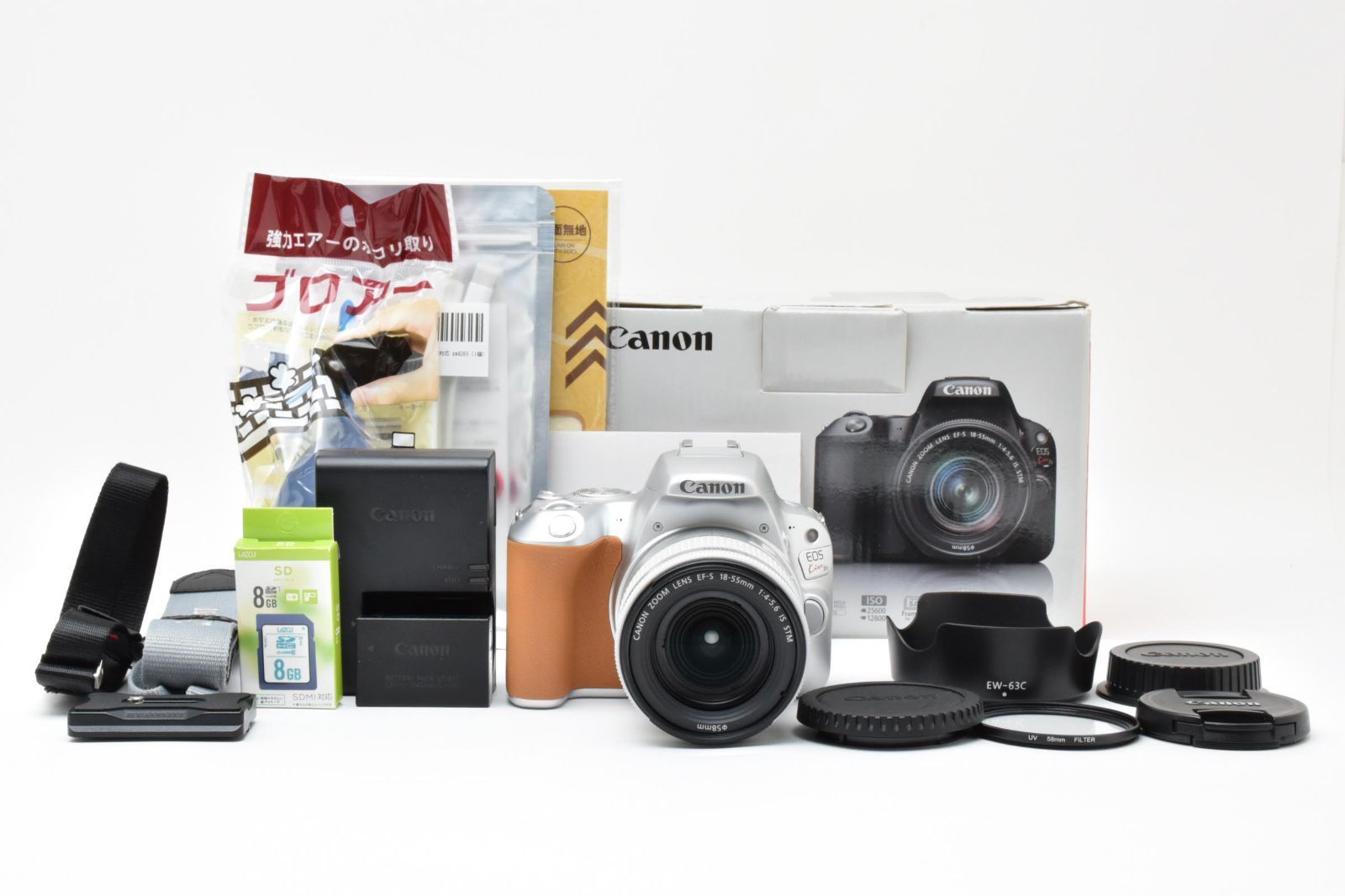 Canon EOS Kiss X9 シルバー 希少カラー EF-S 18-55mm IS STM 標準
