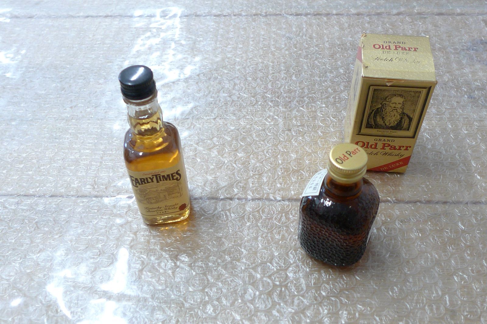 Early Times & Old Parr ウイスキーセット Early Times & Old Parr ウイスキーセット