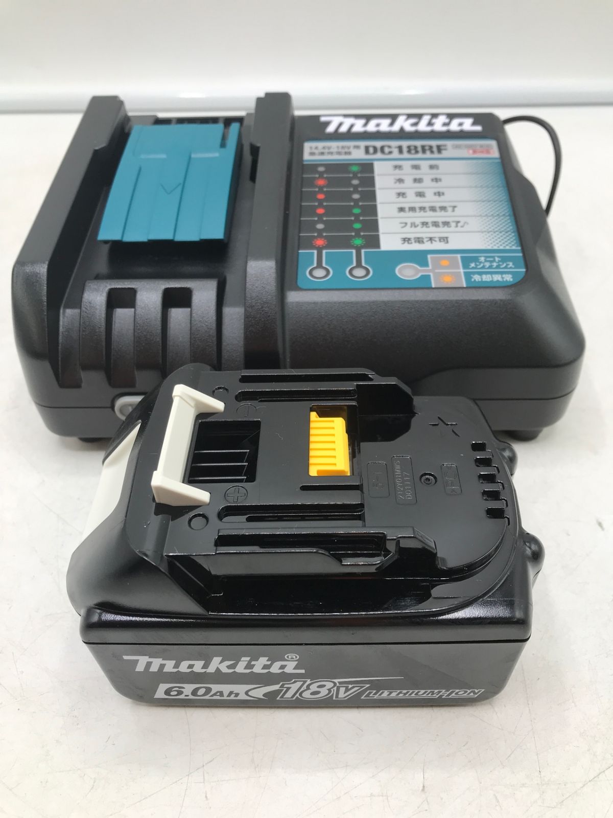 6.0Ahバッテリー1個 充電器
