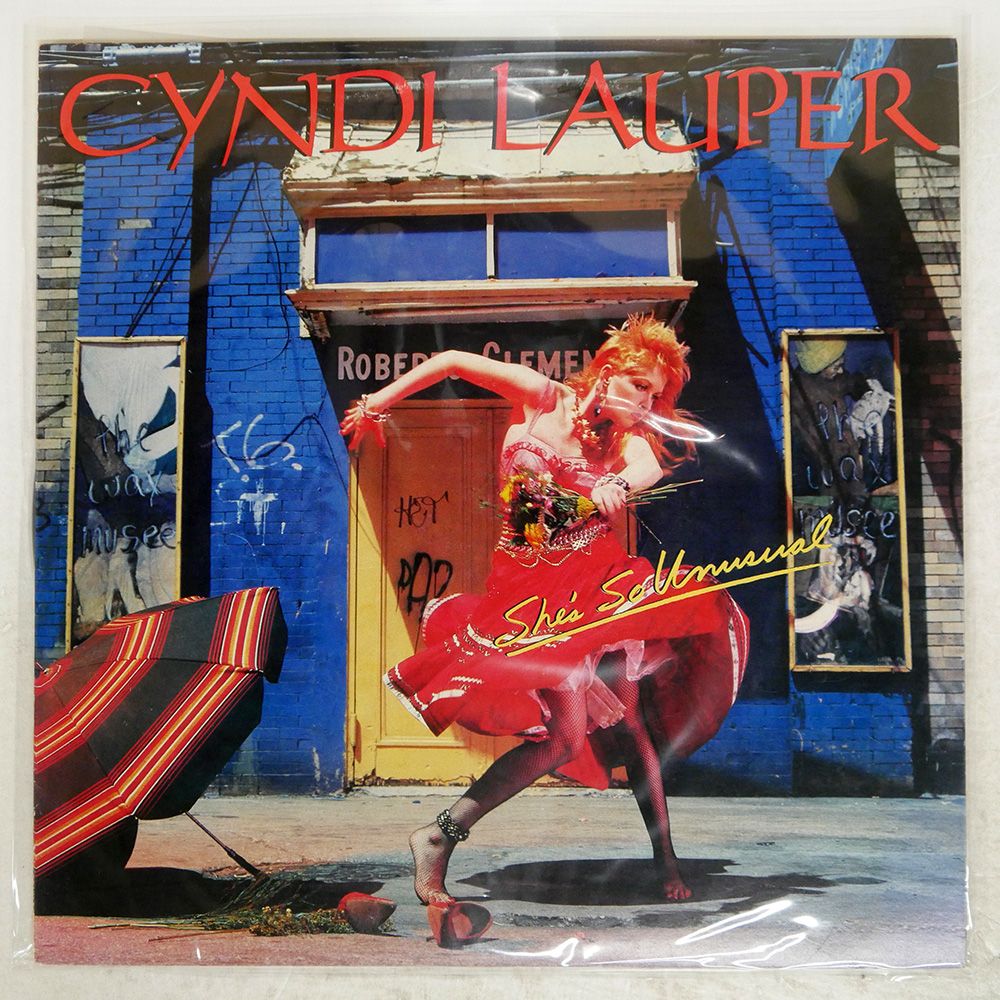 国内盤 CYNDI LAUPER/SHE'S SO UNUSUAL/EPIC 253P486 LP - メルカリ