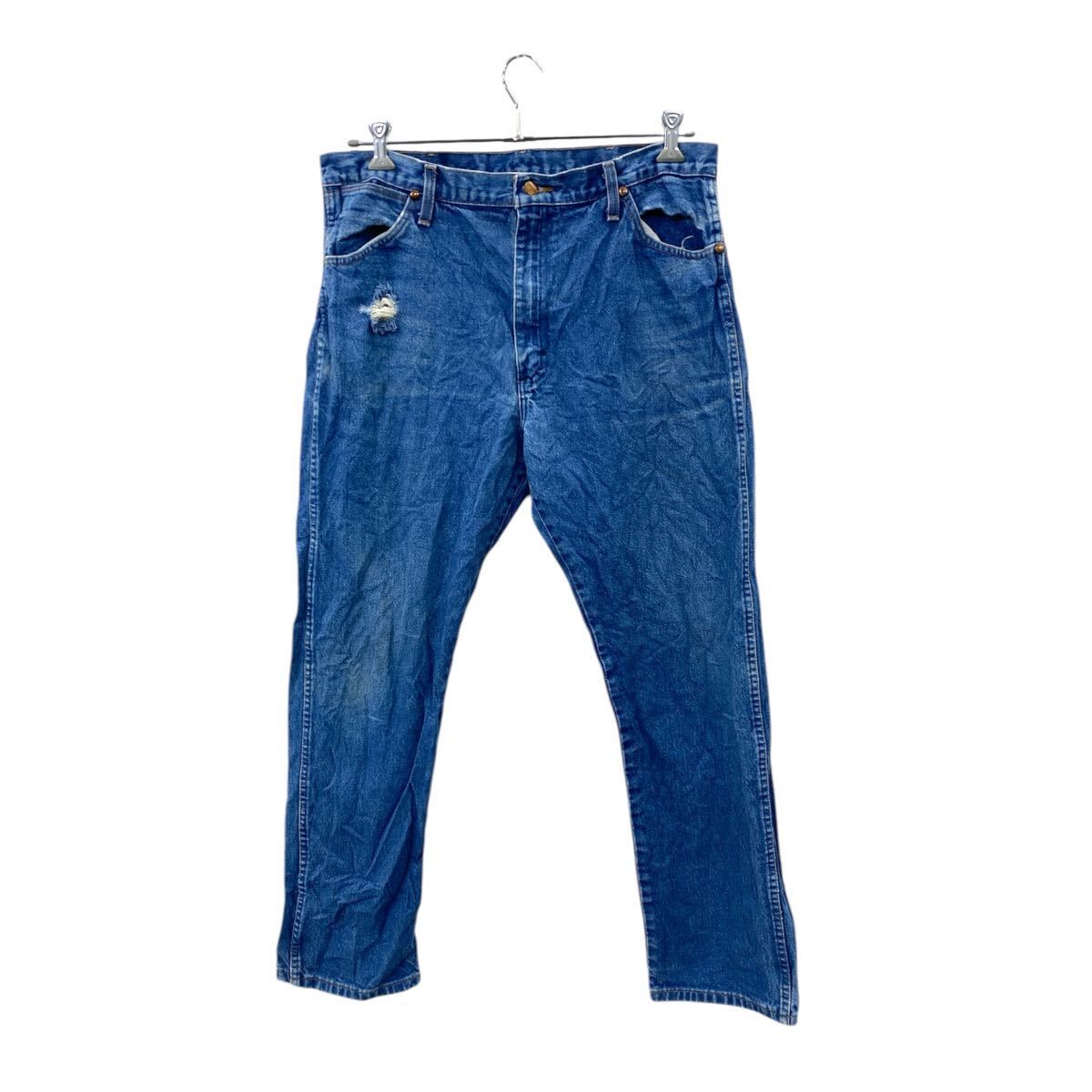 Wrangler W38 デニムパンツ ラングラー ビッグサイズ メキシコ製 ブルー 古着卸 アメリカ仕入 2503-294