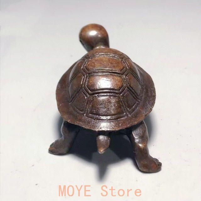 銅細工 長寿亀 竜亀 茶玩 蓋置 文鎮 装飾品 工芸品 美術品 置物 銅 細工 茶道具 香道具 蓋置 置物 亀 金銭亀 長寿亀 銅製 - メルカリ