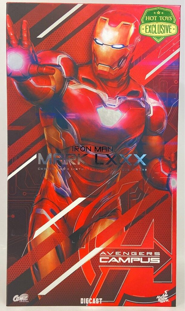 HOTTOYS COMIC MASTERPIECE DIECAST IRON MAN MARK LXXX 80 | HOTTOYS EXCLUSIVE CMS018D6