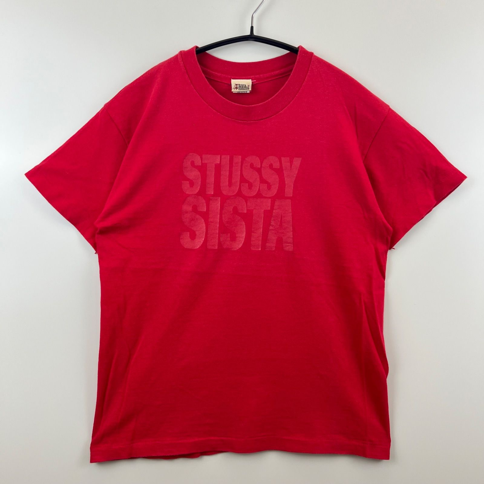 STUSSY 90s old USA SISTA print Tee M ステューシー シスタ