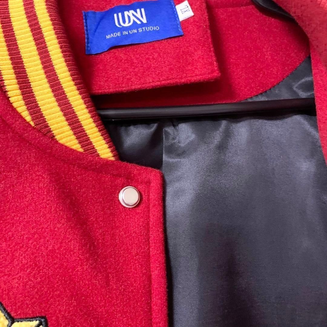 マック スタジャン ブルゾン DOPE 個性的 レッド 赤 ジャケット - メルカリ 