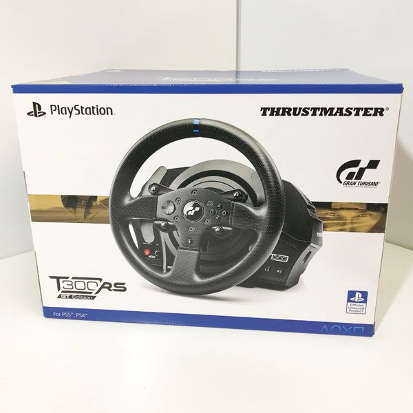 THRUSTMASTER/スラストマスター 【未開封品】 ステアリングコントローラー 初公式 グランツーリスモSPORT PS4 PS5 PS  T300 RS GT EDITION 4160687