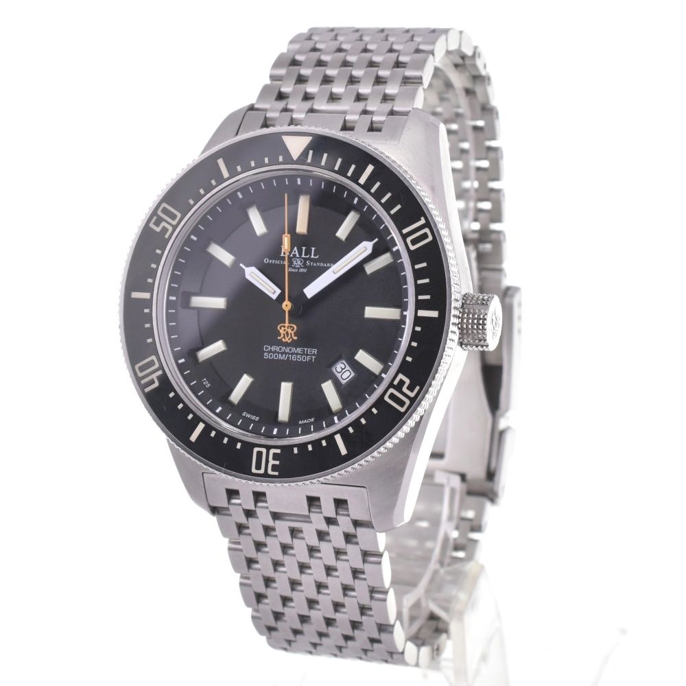 ボールウォッチ BALLWATCH DM3108A-SCJ-BK エンジニアマスターII スキンダイバーII 500m防水 自動巻 メンズ 箱 保証書付き K 142750