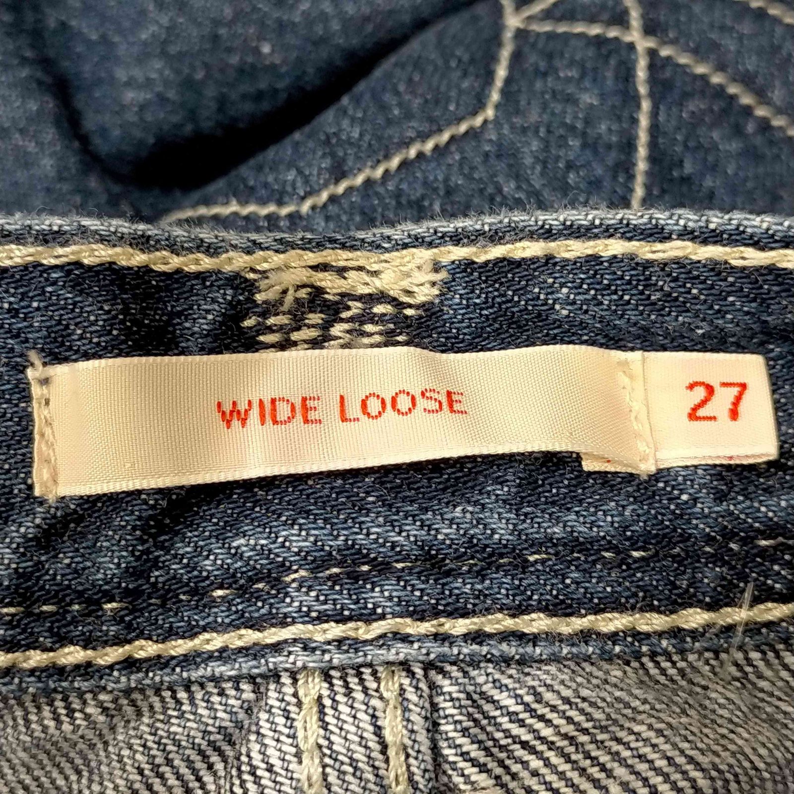 Levi's Red ワイドデニム ベルト付 セール】Levi's(R) RED ワイドルーズ BLUE EYE（デニムパンツ