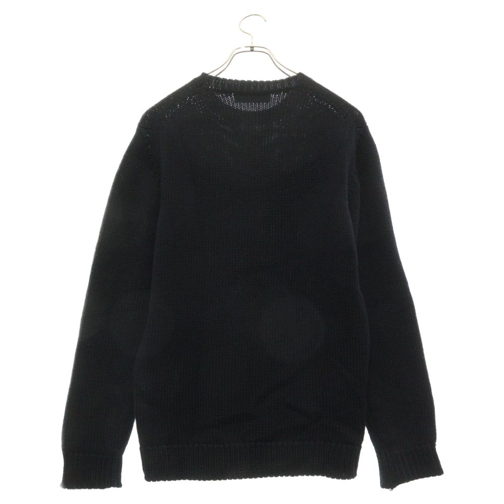 FENDI カシミヤシルクニット Vネック ネイビー ロゴプレート FENDI カシミヤシルクニット Vネック ネイビー ロゴプレート FENDI