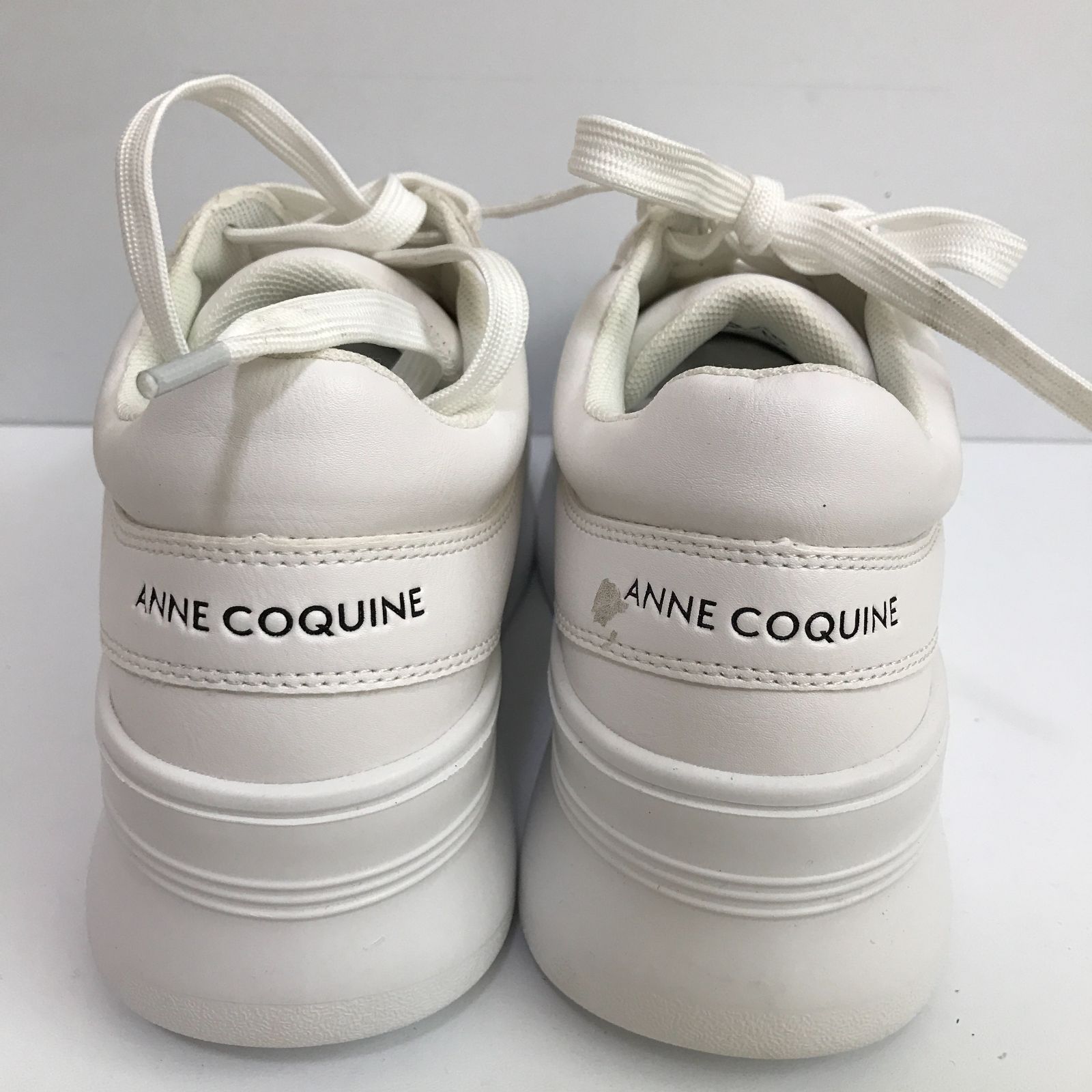 Anne Coquine アンコキーヌ オリジナルパーツ付き厚底スニーカー