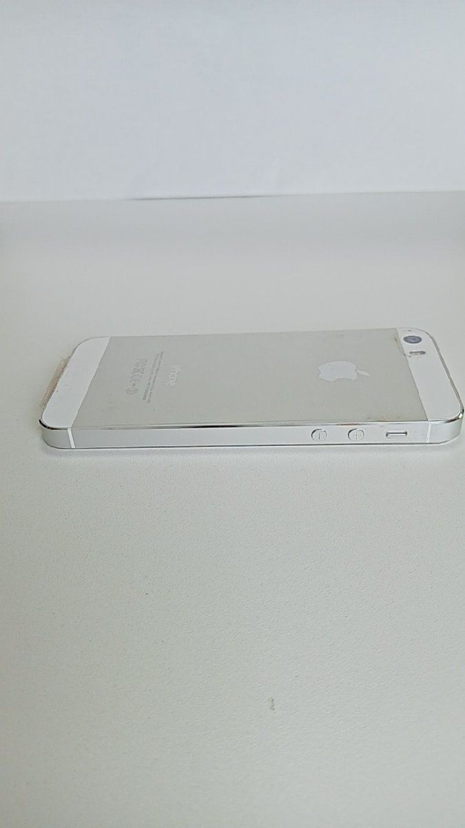 起動確認　iPhone5s　A1453　本体　ホワイト　ジャンク　部品取り　7392_0612-7