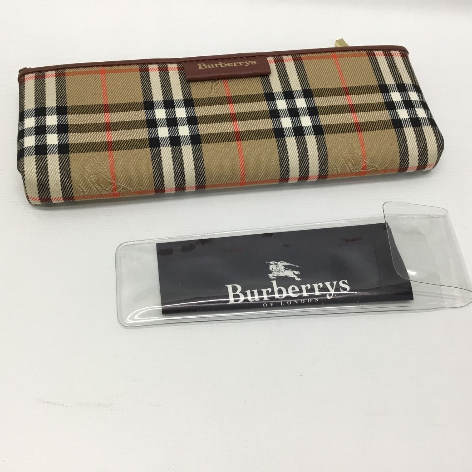 □Burberrys バーバリーズ ペンケース 手帳 2点セット まとめ売り ノバチェック 文房具□ - メルカリ