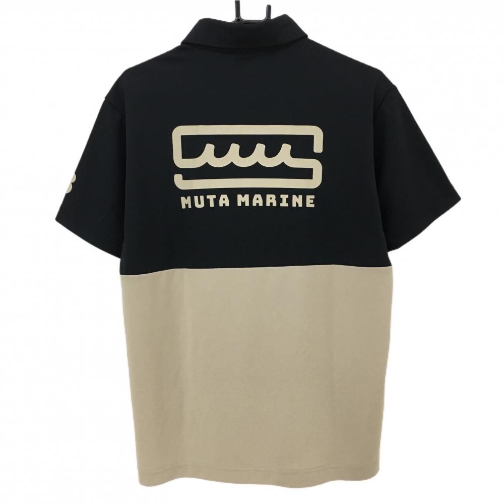 muta MARINE ムータマリン バイカラー 白黒 メンズ XL シャツ 7