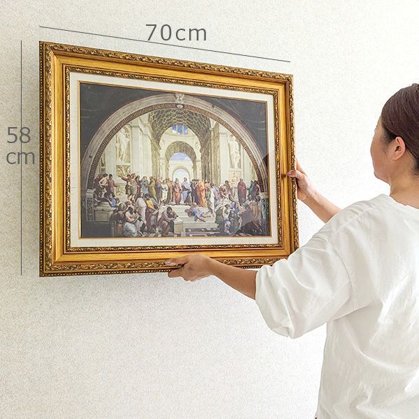 世界の名画】 10号 モネ 『睡蓮、日本橋』 P10号 複製画 透明