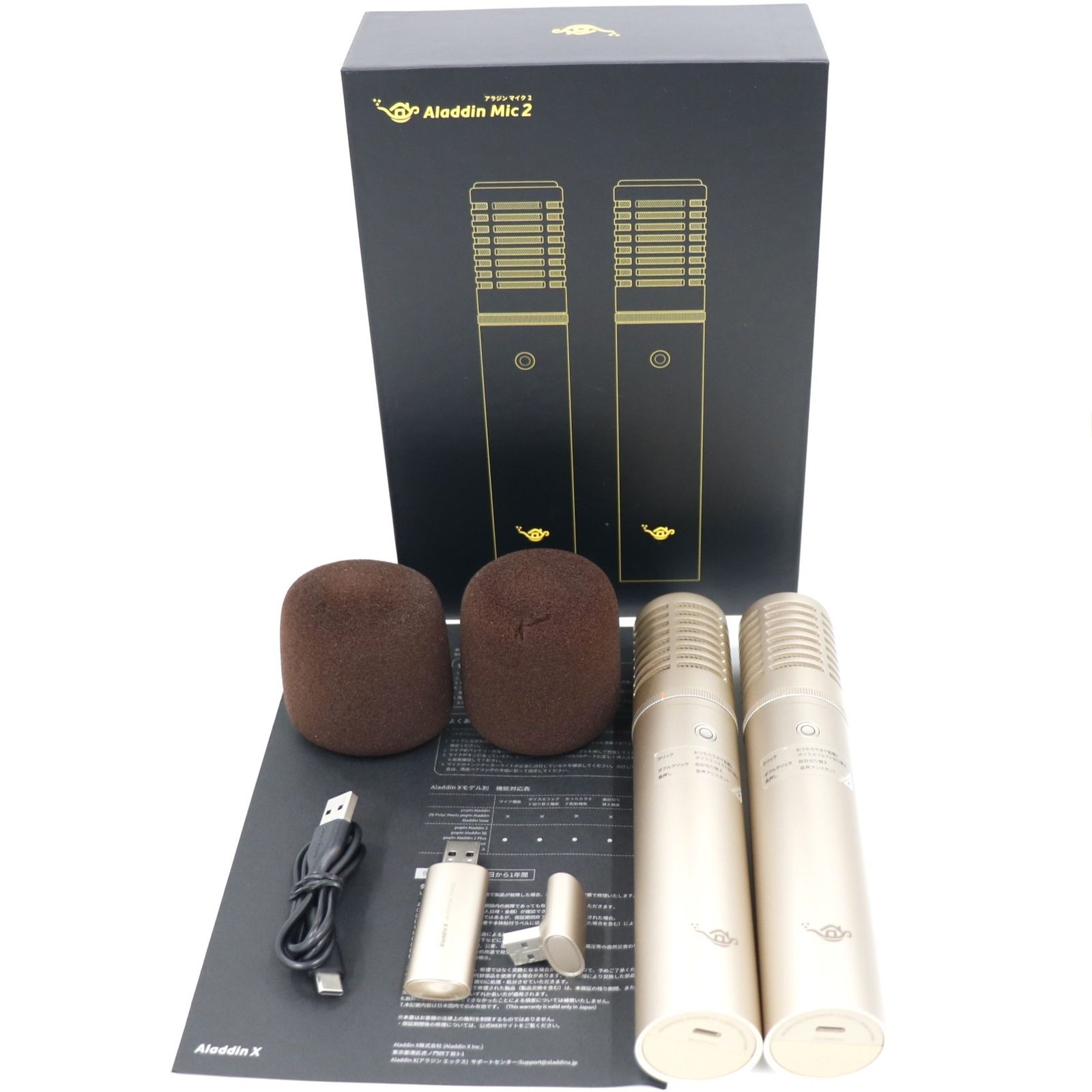 Aladdin Mic2（アラジン マイク2） Aladdin Mic 2（アラジン マイク ツー）製品概要 – Aladdin X