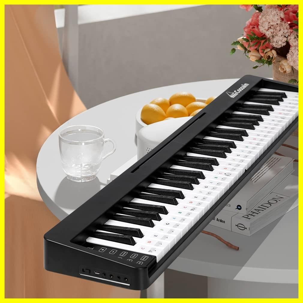 [即購入ok]Cossain BX-18電子ピアノ61鍵盤 折り畳み式キーボード 即購入ok]Cossain BX-18電子ピアノ61鍵盤 折り畳み式キーボード