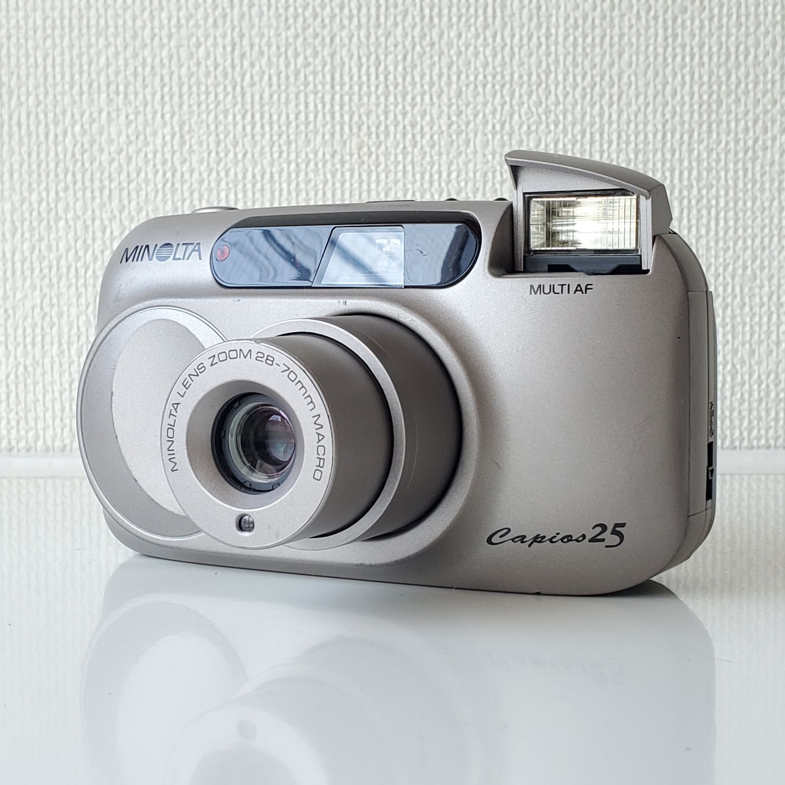 通電・基本動作確認 ミノルタ MINOLTA Capios25 カピオス25 ZOOM 28