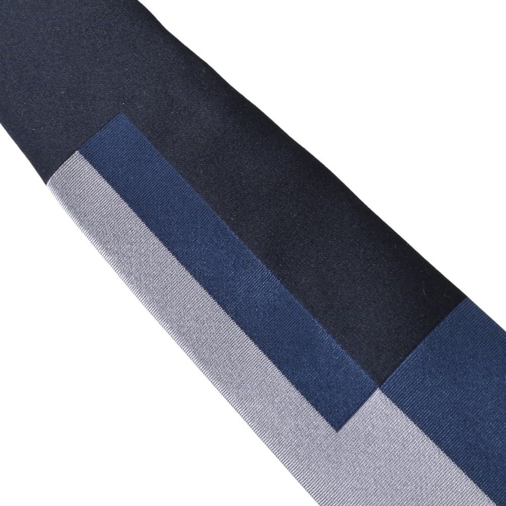 Dior HOMME ブロックカラー シルク ナロータイ ネクタイ ONE