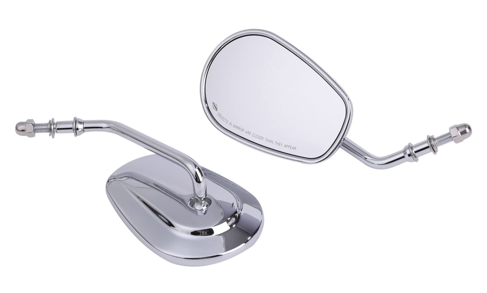 数量限定】ハーレー ミラー バックミラー 左右セット ブラック