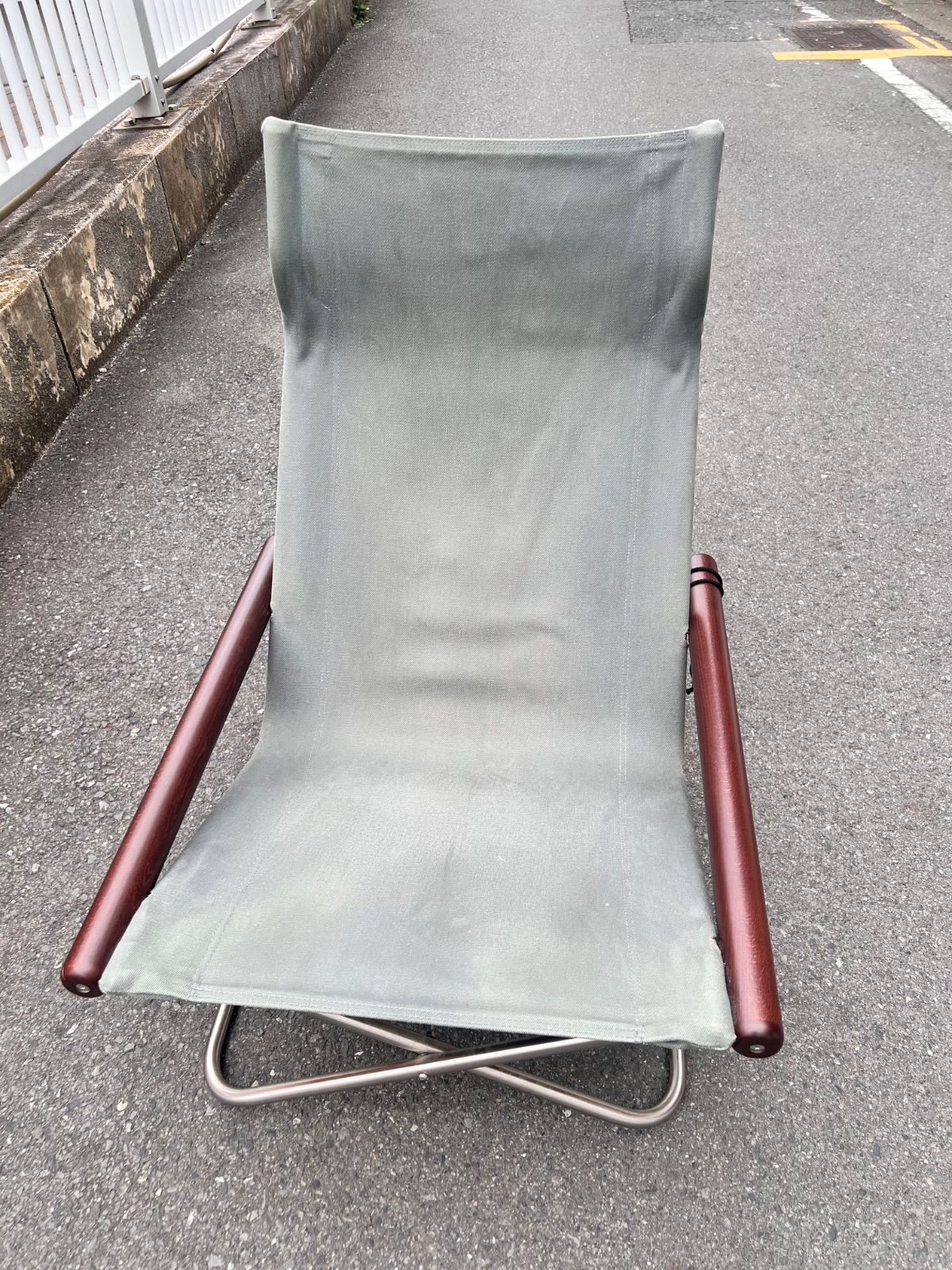 メ001】NychairX ニーチェア X ロッキング ダークブラウン/グレー