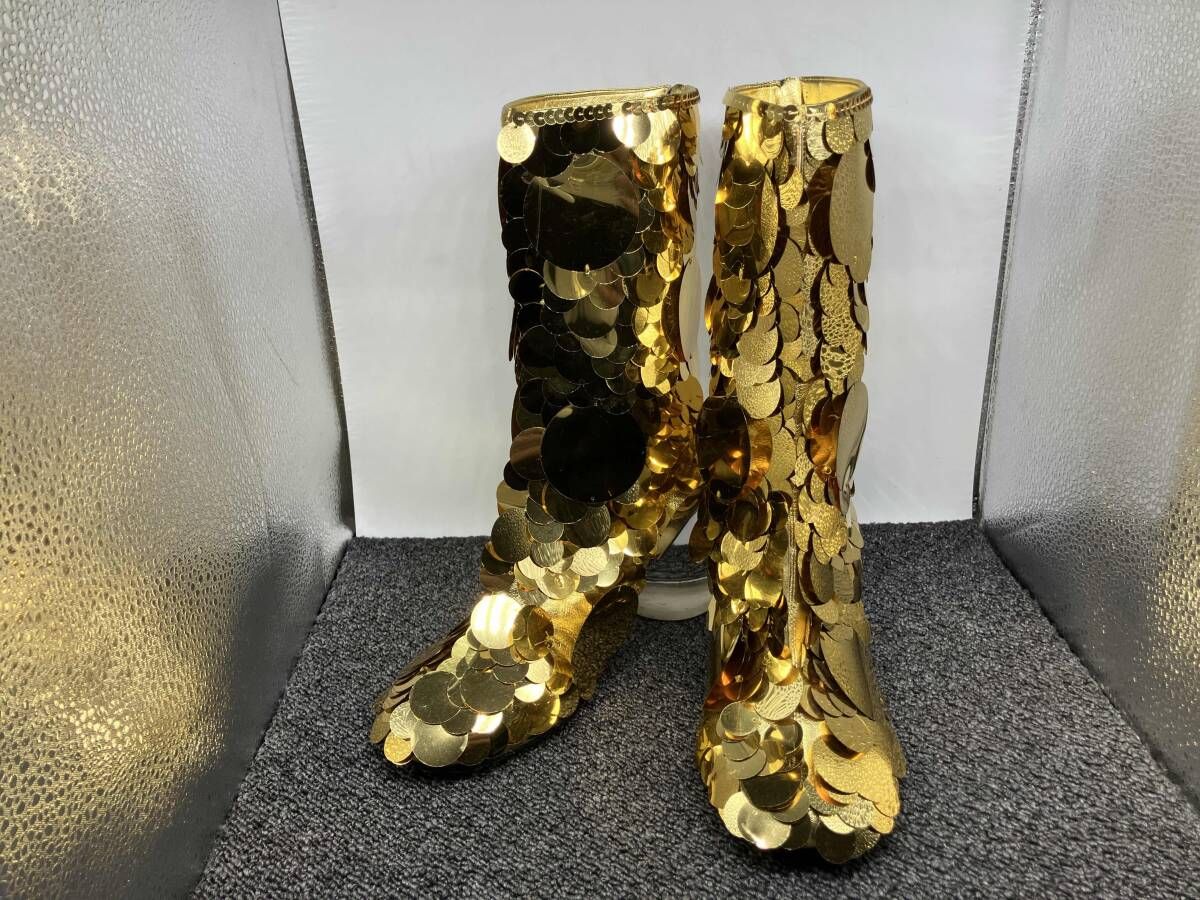 Maison Margiela メゾン マルジェラ ブーツ | サイズ 37 | ゴールド