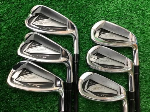 ゴルフパートナー NEXGEN 2016 6S アイアンセット IR NEXGEN E.I.F BLACK アイアン フレックスその他 メンズ 男性用 右利き 右用 Cランク ゴルフクラブ