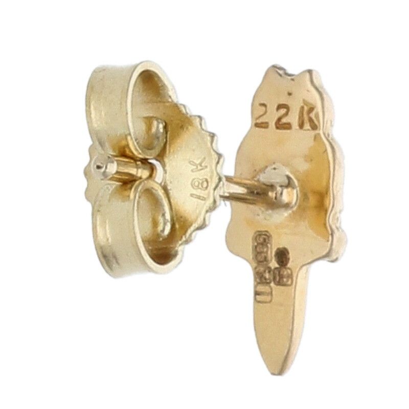 クロムハーツ　ピアス　22k CHROME HEARTS 22K CH PLUS EARRING クロムハーツ 22Kピアス CH
