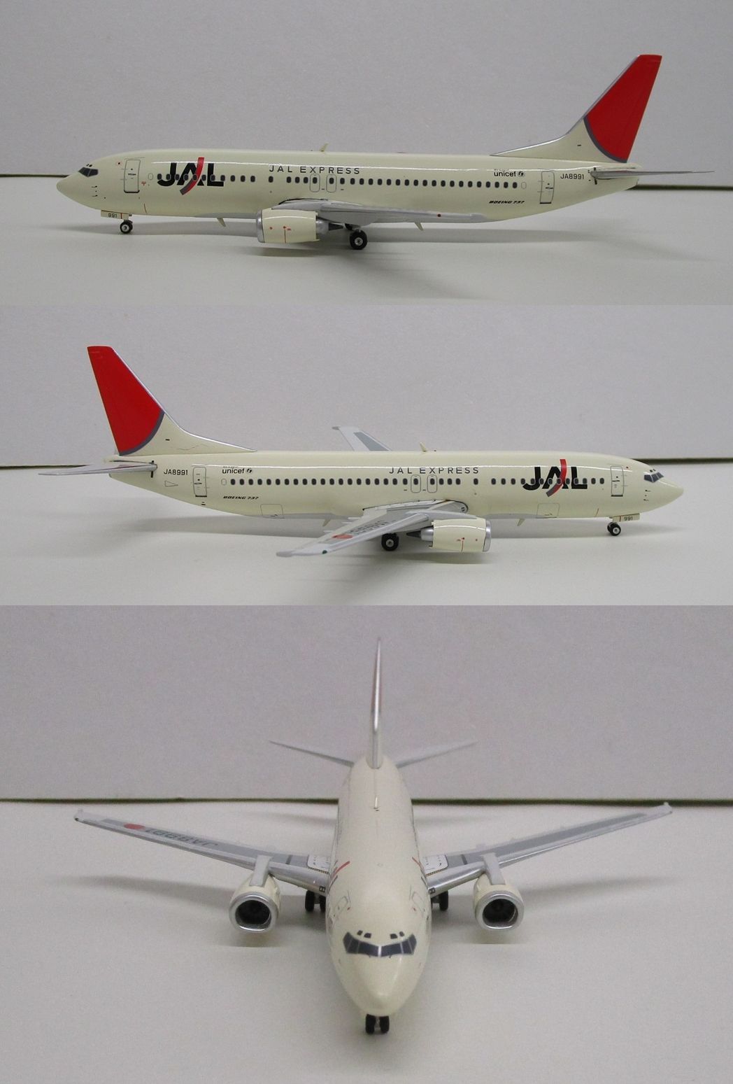 ➀ 1/200 JTA B737-446 JA8991 うちなーの翼 - メルカリ